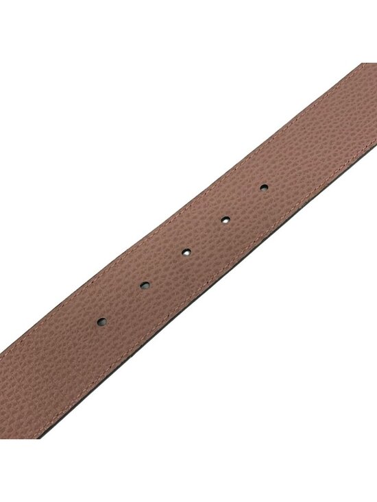 Gucci Belt 85 34 Black Pink Beige Gold Leather main image 2